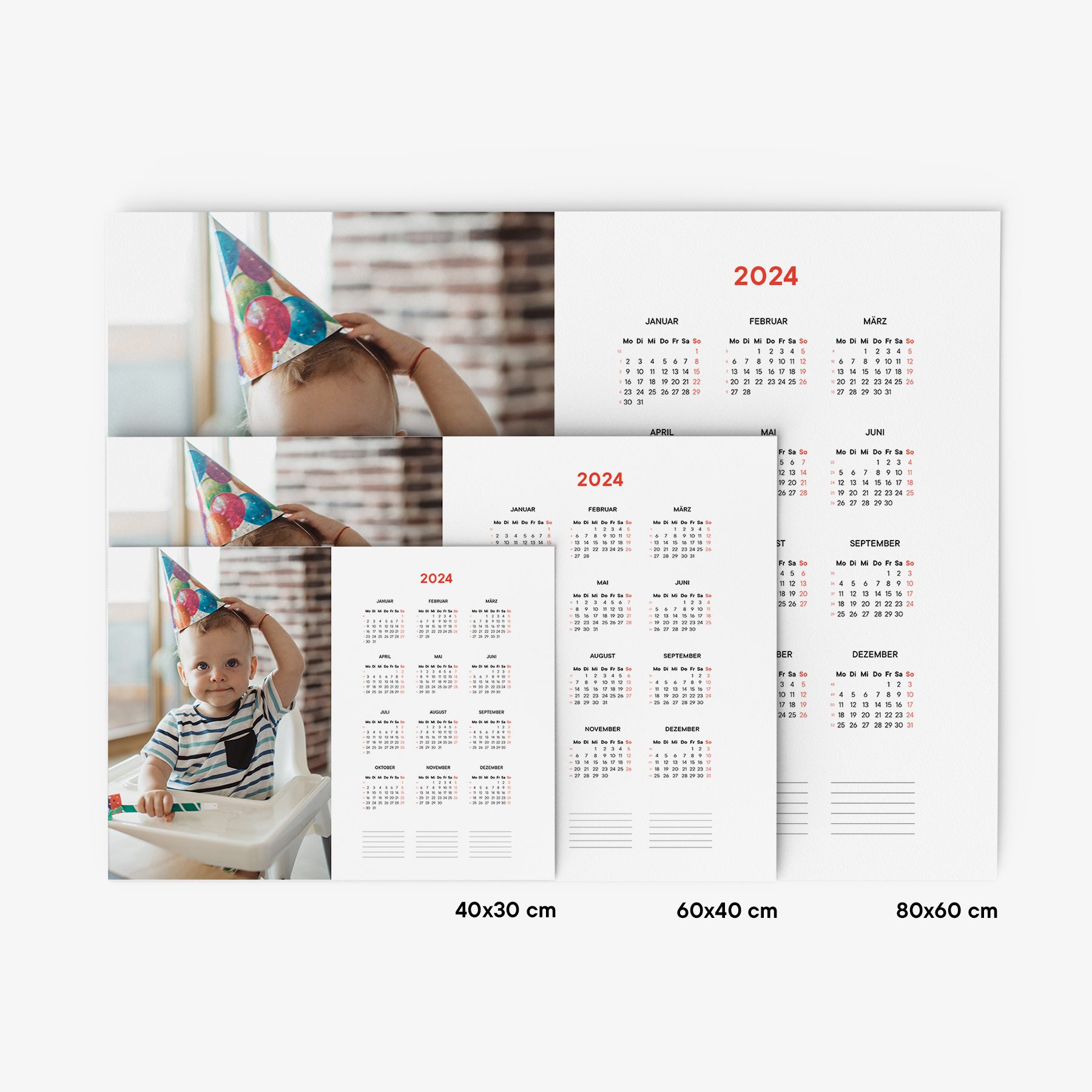 Gestalte persönliche Sticker für deinen Kalender